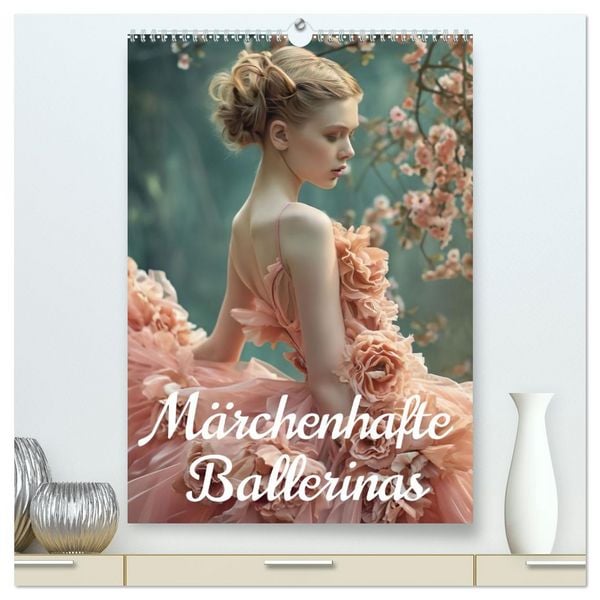 Produktbild: M&auml;rchenhafte Ballerina (hochwertiger Premium Wandkalender 2026 DIN A2 hoch), Kunstdruck in Hochglanz