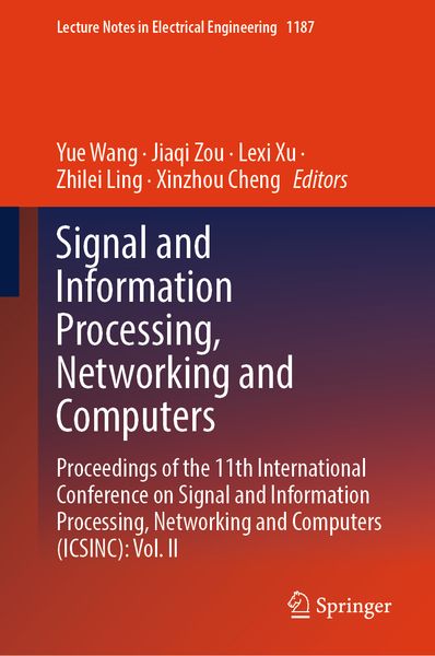 Produktbild: Signal and Information Processing, Networking and Computers