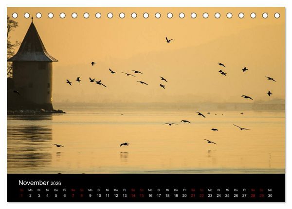 Produktbild: Traumhaftes Lindau im Bodensee (Tischkalender 2026 DIN A5 quer), CALVENDO Monatskalender