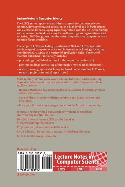 Produktbild: Cryptology and Network Security