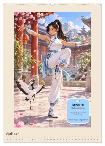 Produktbild: Beliebte Hobbys in China (Wandkalender 2027 DIN A2 hoch), CALVENDO Monatskalender