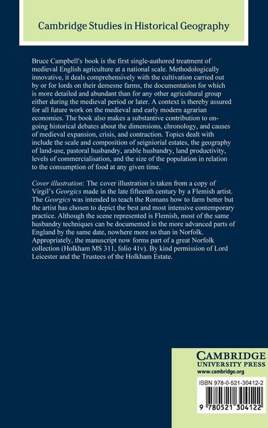 Produktbild: English Seigniorial Agriculture, 1250 1450