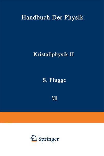 Produktbild: Kristallphysik II / Crystal Physics II