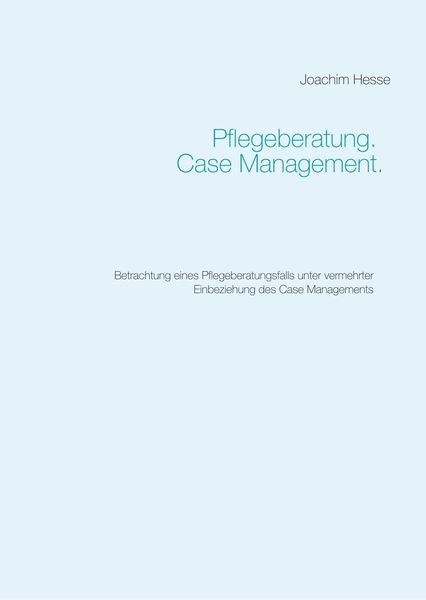 Produktbild: Pflegeberatung. Case Management.