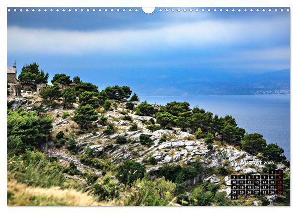 Produktbild: Kroatien - Split und die dalmatinische K&uuml;ste (Wandkalender 2026 DIN A3 quer), CALVENDO Monatskalender