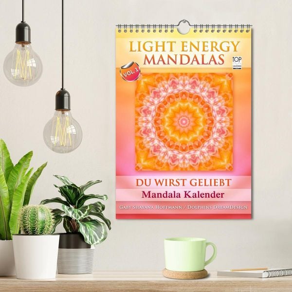 Produktbild: Light Energy Mandalas - Kalender - Vol. 1 (Wandkalender 2026 DIN A4 hoch), CALVENDO Monatskalender