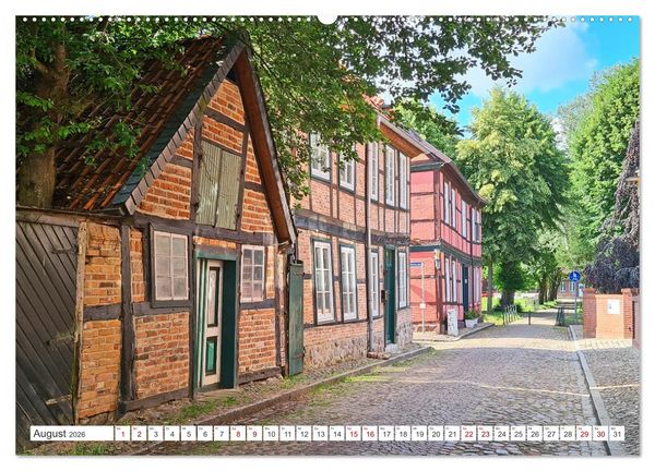 Produktbild: Boizenburg an der Elbe - Fliesenstadt im Dreil&auml;ndereck (hochwertiger Premium Wandkalender 2026 DIN A2 quer), Kunstdruck in Hochglanz