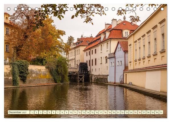 Produktbild: Die sch&ouml;ne Stadt Prag (Tischkalender 2027 DIN A5 quer), CALVENDO Monatskalender