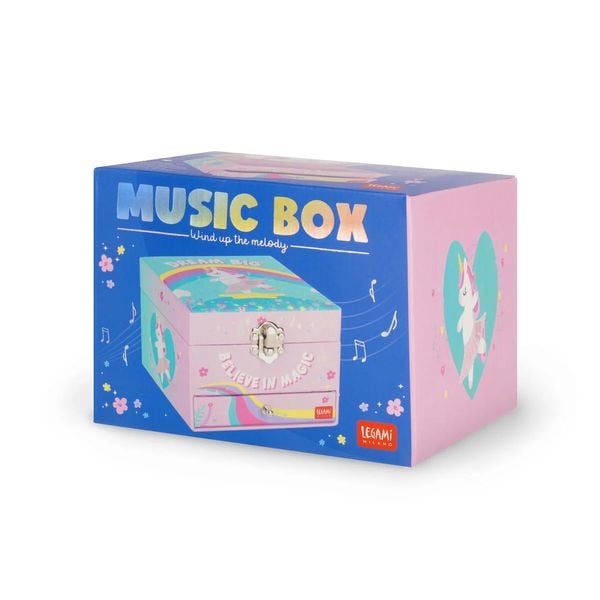 Produktbild: Legami Schmuckkasten mit Spieluhr - Music Box - Einhorn