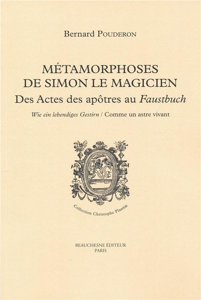 Produktbild: Metamorphoses De Simon Le Magicien; des Actes des Apotres Au Faustbuc