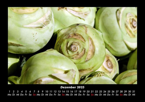 Produktbild: Gem&uuml;sekalender 2025 Fotokalender DIN A3