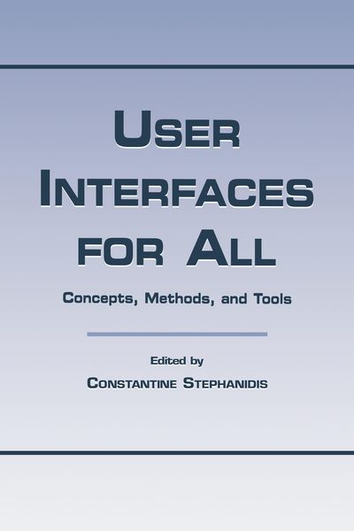 Produktbild: User Interfaces for All