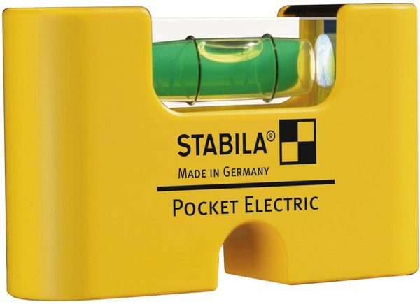 Produktbild: Stabila Pocket Electric 18115 Mini-Wasserwaage 7cm 1 mm/m
