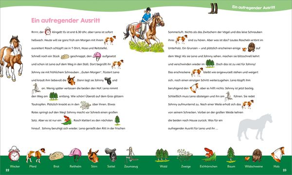 Produktbild: WAS IST WAS Junior Mitmach-Heft Pferde & Ponys