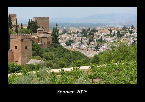 Produktbild: Spanien 2025 Fotokalender DIN A3