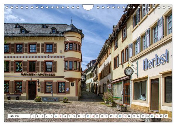 Produktbild: Meisenheim - Die Perle im Glantal (Wandkalender 2026 DIN A4 quer), CALVENDO Monatskalender