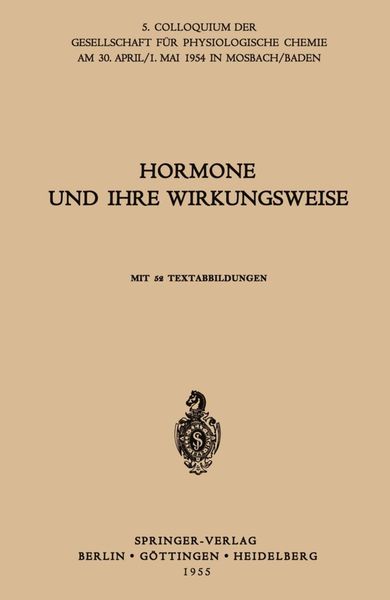 Produktbild: Hormone und ihre Wirkungsweise