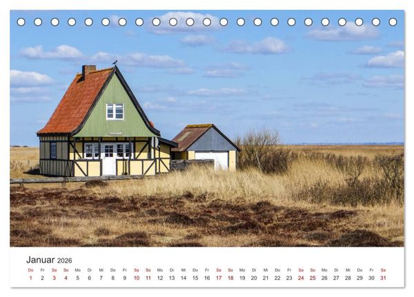 Produktbild: D&auml;nemark - Hygge f&uuml;r jedermann (Tischkalender 2026 DIN A5 quer), CALVENDO Monatskalender