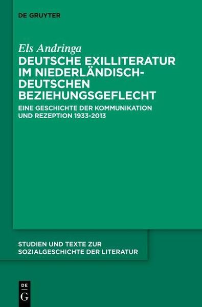 Produktbild: Deutsche Exilliteratur im niederl&auml;ndisch-deutschen Beziehungsgeflecht
