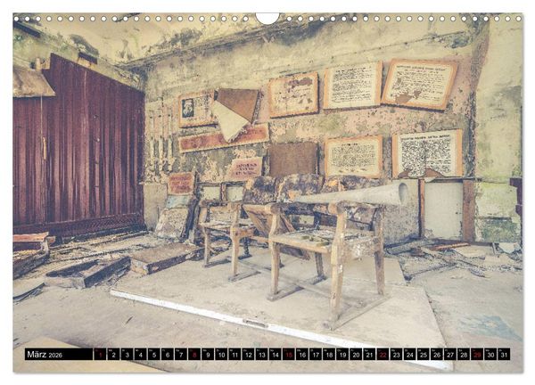 Produktbild: Chernobyl/Prypjat 2026 (Wandkalender 2026 DIN A3 quer), CALVENDO Monatskalender