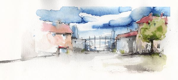 Produktbild: Faber-Castell Aquarellmarker Albrecht Dürer 5er Etui Urban Sketching