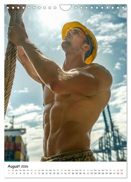 Produktbild: Hot Builders - Hard at Work (Wall Calendar 2026 DIN A4 portrait), CALVENDO 12 Month Wall Calendar
