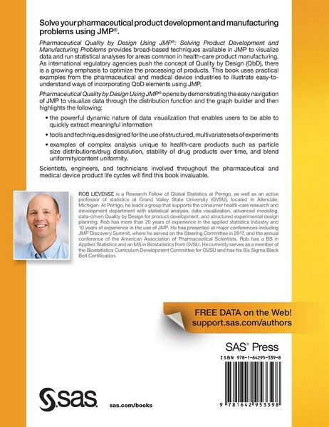 Produktbild: Pharmaceutical Quality by Design Using JMP