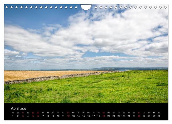 Produktbild: Irland - Zauberhafte Augenblicke (Wandkalender 2026 DIN A4 quer), CALVENDO Monatskalender