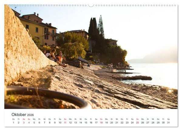 Produktbild: Mediterraneo - Lago di Como, Lago Maggiore, Lago d'Orta (Wandkalender 2026 DIN A2 quer), CALVENDO Monatskalender