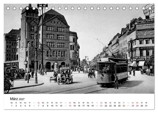 Produktbild: Gr&uuml;&szlig;e aus dem alten Berlin (Tischkalender 2027 DIN A5 quer), CALVENDO Monatskalender