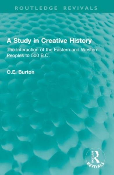 Produktbild: Burton, O: Study in Creative History