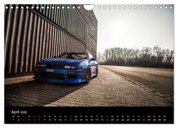 Produktbild: Nissan Silvia PS13 (Wandkalender 2026 DIN A4 quer), CALVENDO Monatskalender