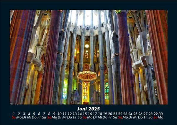 Produktbild: Barcelona 2025 Fotokalender DIN A5
