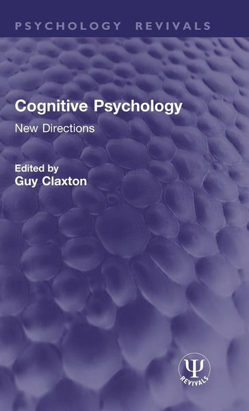 Produktbild: Cognitive Psychology
