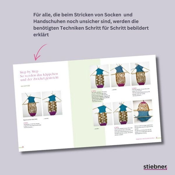 Produktbild: Noch mehr bunte Socken und witzige Handschuhe