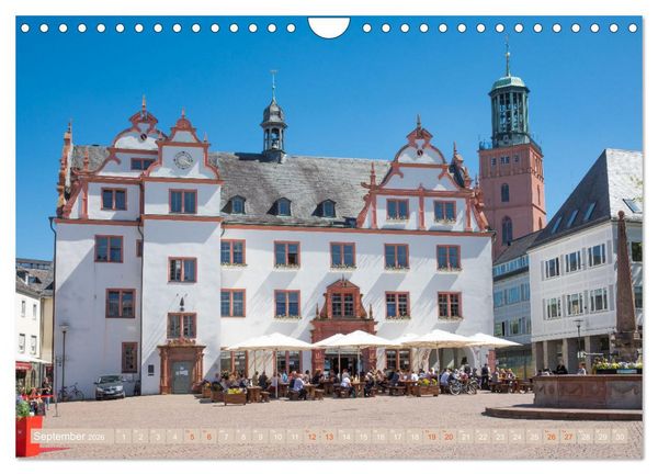 Produktbild: Darmstadt im Licht (Wandkalender 2026 DIN A4 quer), CALVENDO Monatskalender