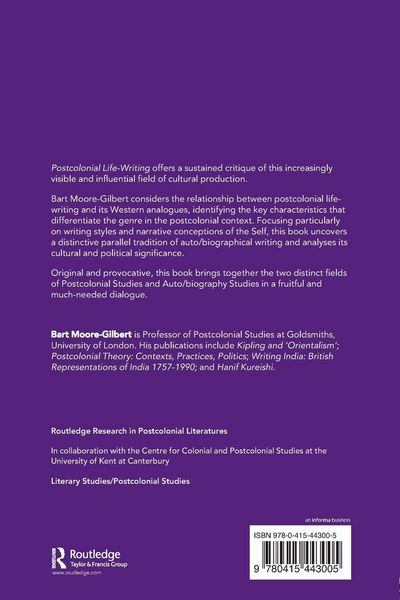 Produktbild: Postcolonial Life-Writing