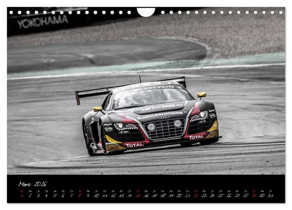 Produktbild: EMOTIONS ON THE GRID - Blancpain Endurance Series N&uuml;rburgring (Wandkalender 2026 DIN A4 quer), CALVENDO Monatskalender