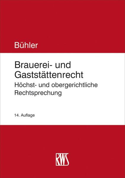 Produktbild: Brauerei- und Gastst&auml;ttenrecht