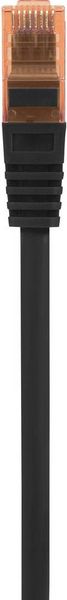 Produktbild: Renkforce RF-5044002 RJ45 Patchkabel CAT 6 U/UTP 10.00 m Schwarz Halogenfrei, mit Rastnasenschutz 1 St.