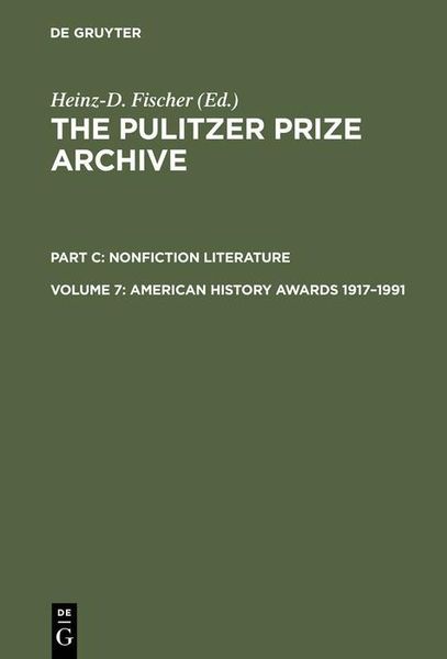 Produktbild: American History Awards 1917-1991
