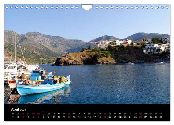 Produktbild: Insel Kreta (Wandkalender 2026 DIN A4 quer), CALVENDO Monatskalender