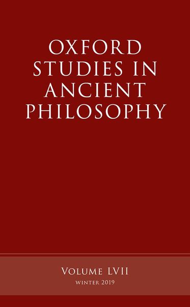 Produktbild: Oxford Studies in Ancient Philosophy, Volume 57
