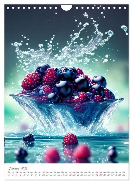 Produktbild: An ocean of freshness (Wall Calendar 2026 DIN A4 portrait), CALVENDO 12 Month Wall Calendar