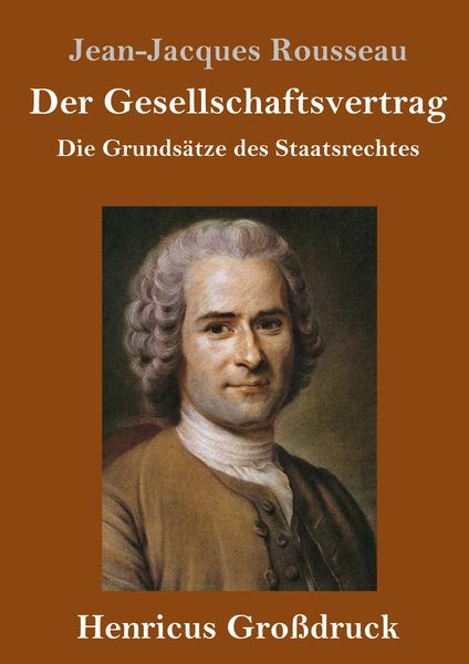 Produktbild: Der Gesellschaftsvertrag (Gro&szlig;druck)