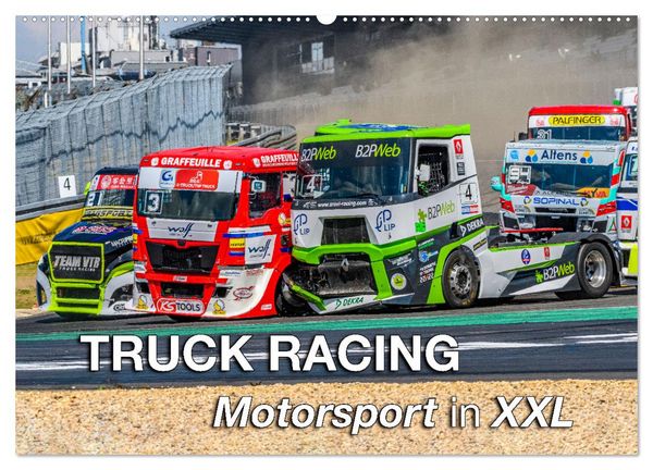 Produktbild: TRUCK RACING - Motorsport in XXL (Wandkalender 2026 DIN A2 quer), CALVENDO Monatskalender