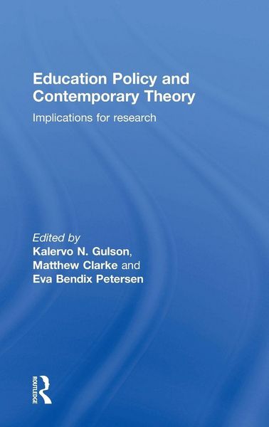 Produktbild: Education Policy and Contemporary Theory