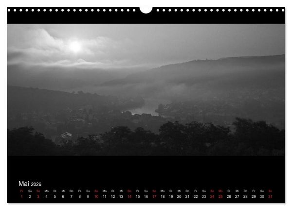 Produktbild: NEBEL (Wandkalender 2026 DIN A3 quer), CALVENDO Monatskalender