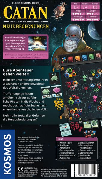 Produktbild: CATAN - Sternenfahrer Erweiterung Neue Begegnungen