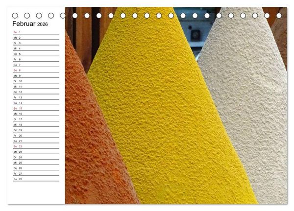 Produktbild: Marokko in Farbe (Tischkalender 2026 DIN A5 quer), CALVENDO Monatskalender
